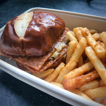 tempeh reuben w/ fries